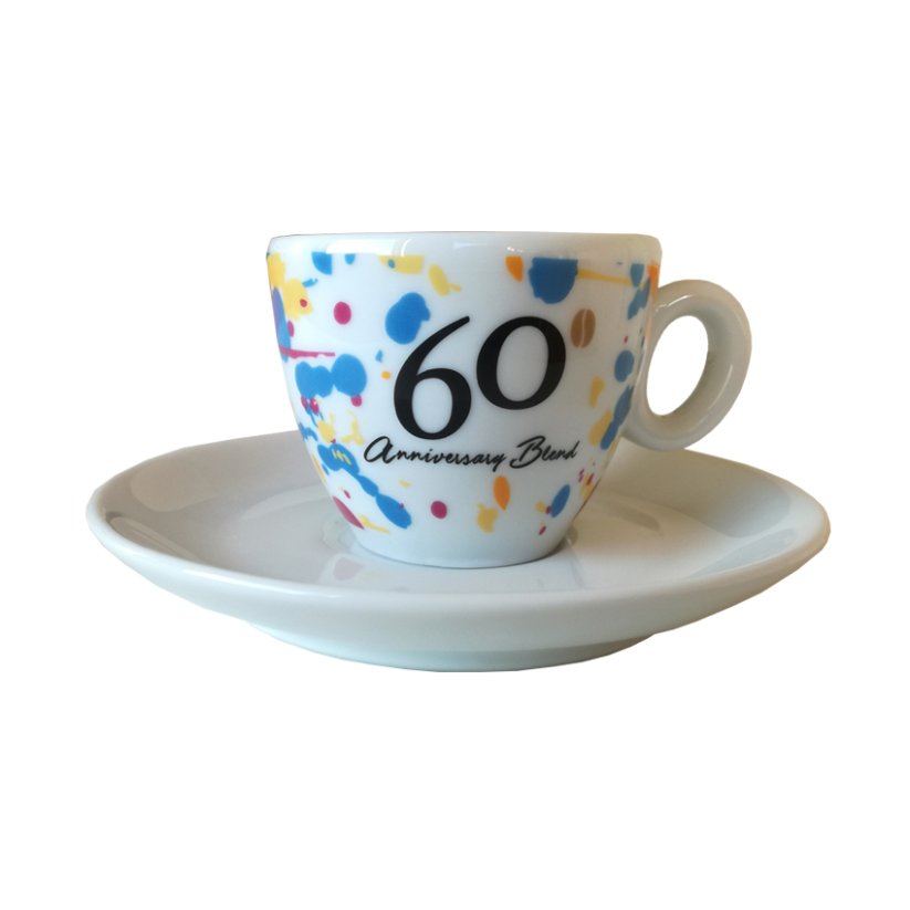 60 ANNIVERSARY šálka Cappucino